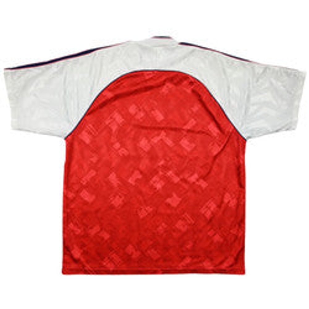 Maillot Arsenal 1990-92 Adidas Domicile JVC Vintage