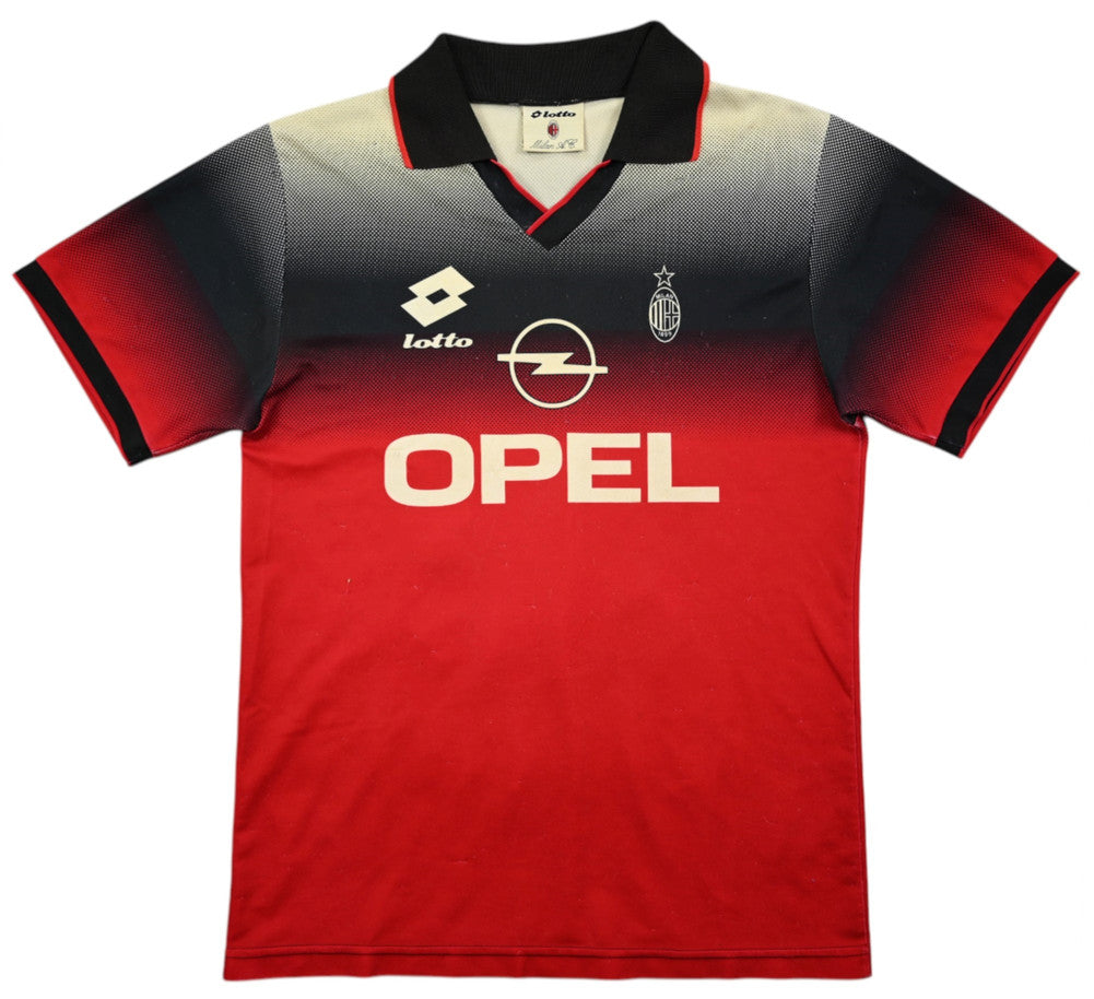Maillot AC Milan 1996-97 Baggio Lotto Domicile Vintage