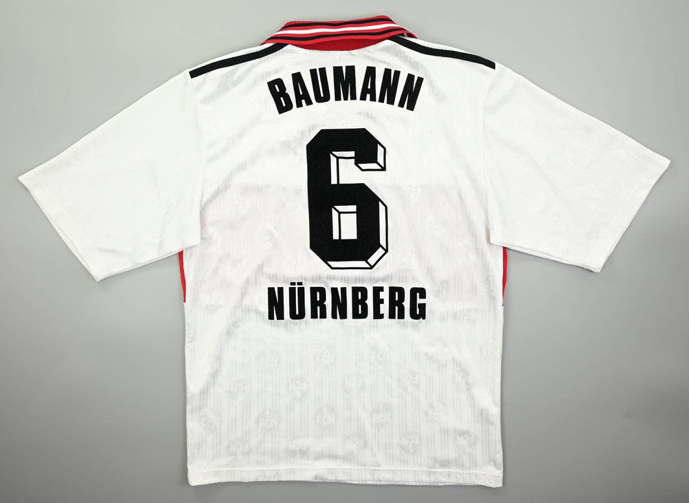 Maillot FC Nürnberg 1997-98 Adidas BAUMANN vintage