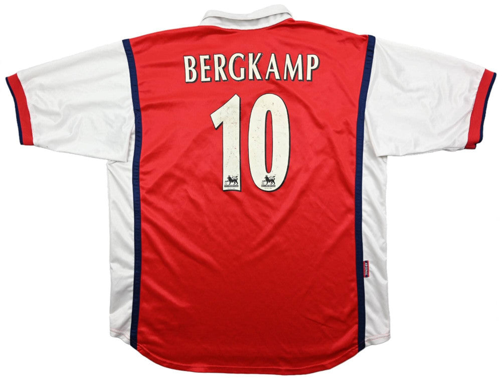 Maillot Arsenal Gardien Nike 1998-99 Bergkamp vintage collector