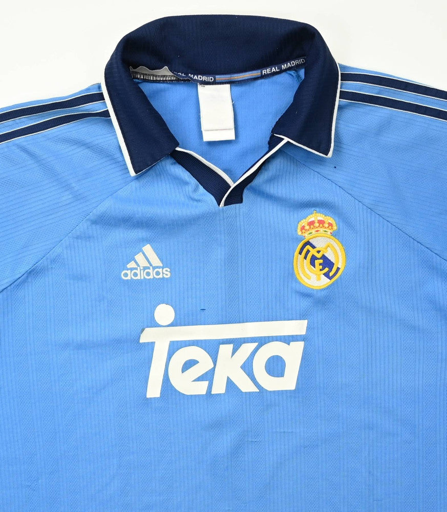 Maillot Real Madrid Extérieur Adidas 1999-00 Raúl vintage