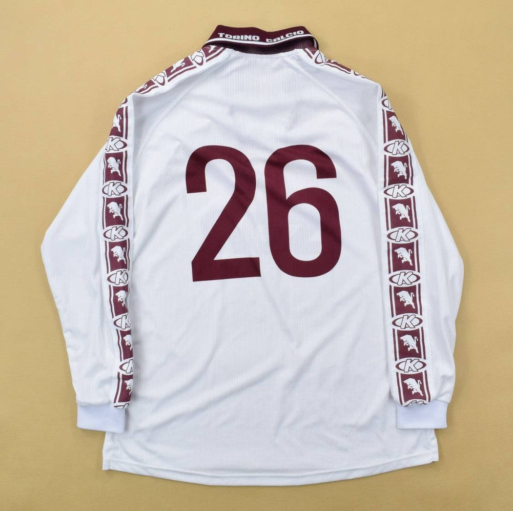 Maillot Torino FC Extérieur Kelme 1999-2000 vintage Cudini