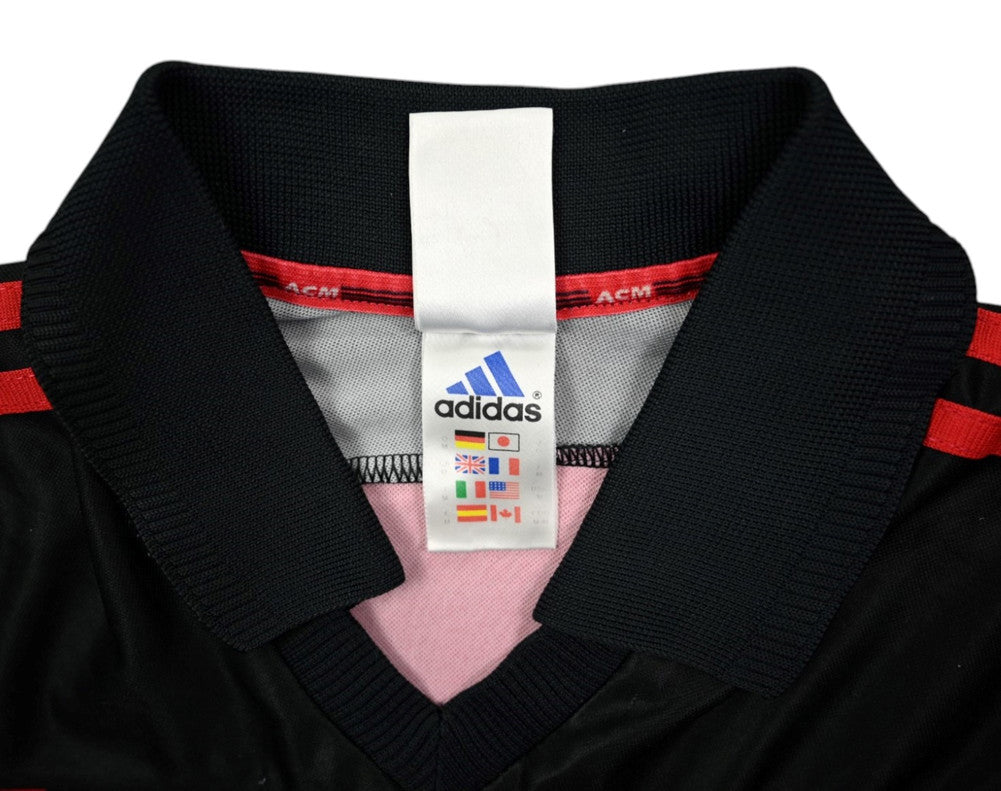 Maillot AC Milan Domicile 2000-02 Adidas vintage Opel