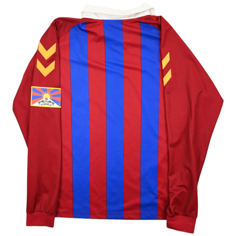 Maillot Tibet 2001 Hummel Manches Longues Vintage L