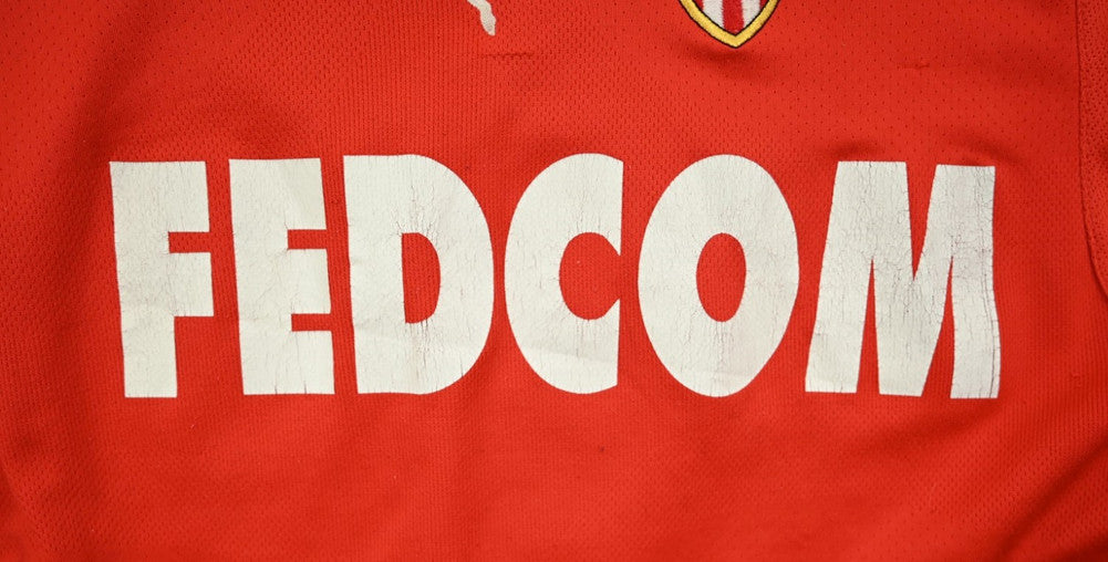 Maillot AS Monaco Domicile Puma 2003-04 Vintage FEDCOM