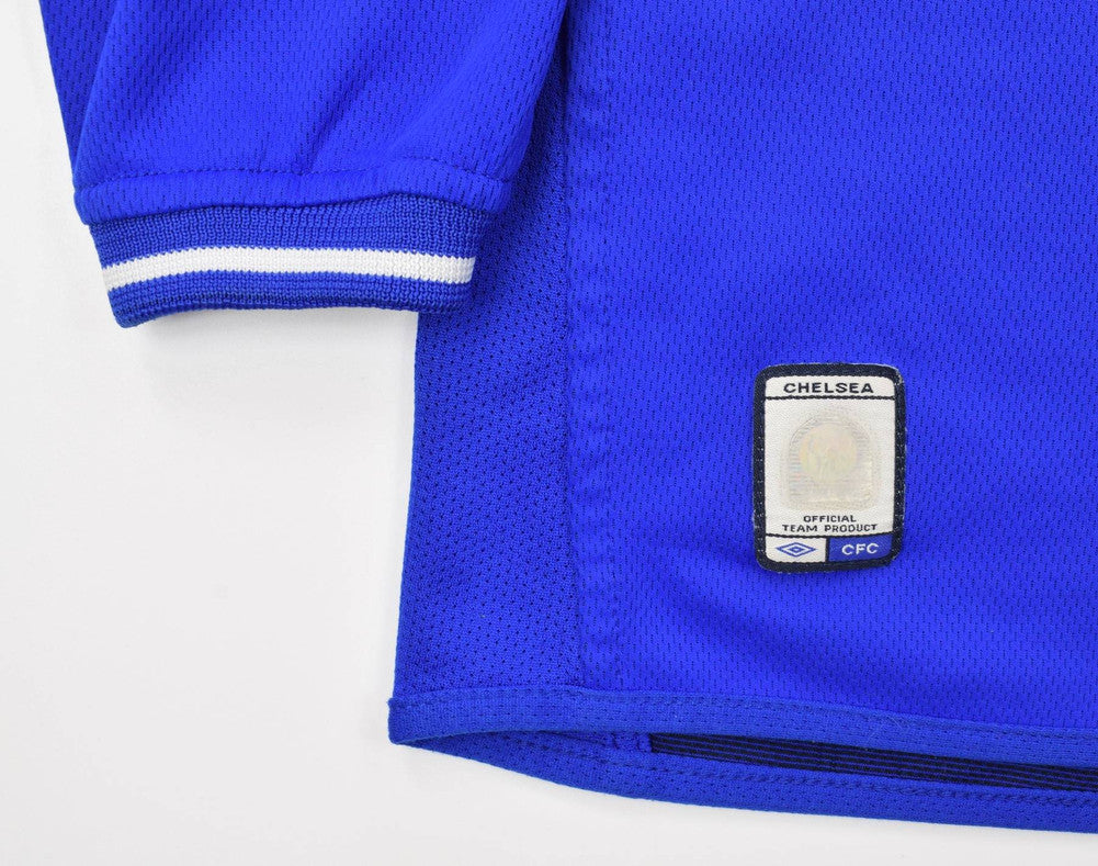Maillot Chelsea 2003-05 Manches Longues Umbro Vintage
