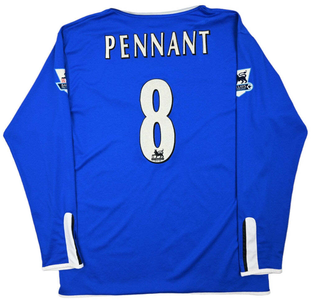 Maillot Birmingham City Domicile Diadora 2004-05 Vintage Manches Longues