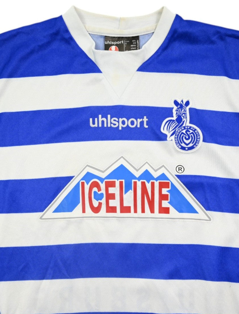 Maillot MSV Duisburg 2004-05 Domicile Uhlsport Vintage S