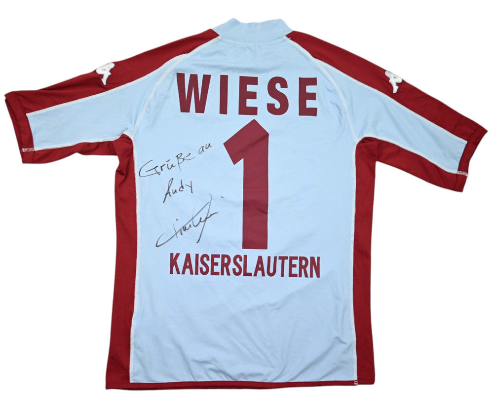 Maillot Kaiserslautern Extérieur Kappa 2005-06 Wiese Vintage