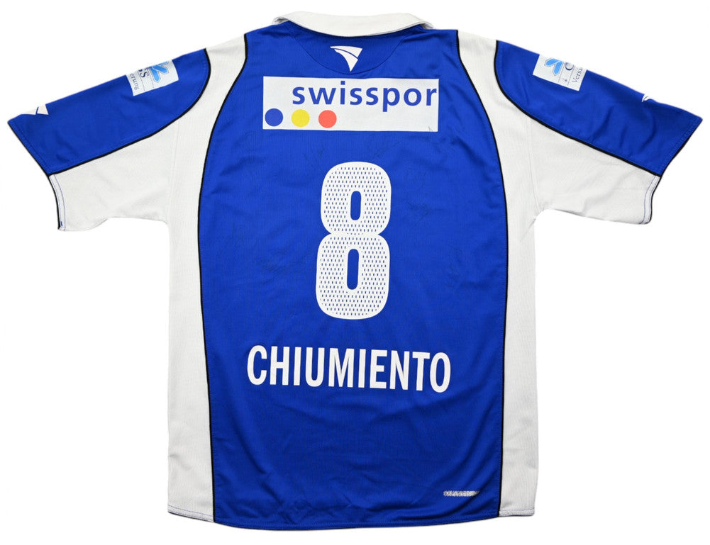 Maillot FC Luzern 2007-08 Jako Chiumiento Domicile Vintage