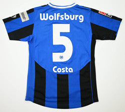 Maillot VFL Wolfsburg 2007-08 Nike Tiguan vintage – S Boys