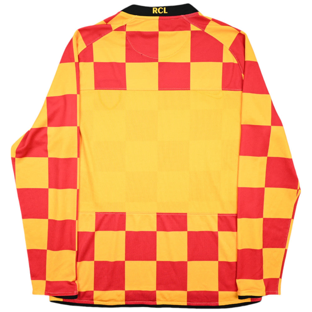 Maillot RC Lens 2008-09 Player Issue Manches Longues Nike L