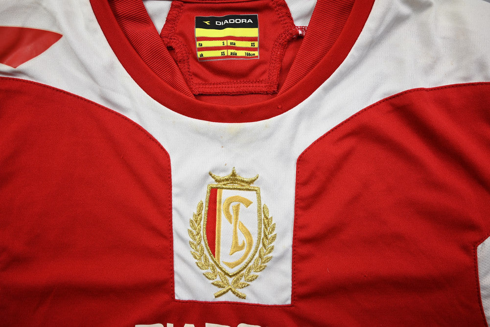 Maillot Standard Liège 2009-10 Domicile Diadora Vintage XS