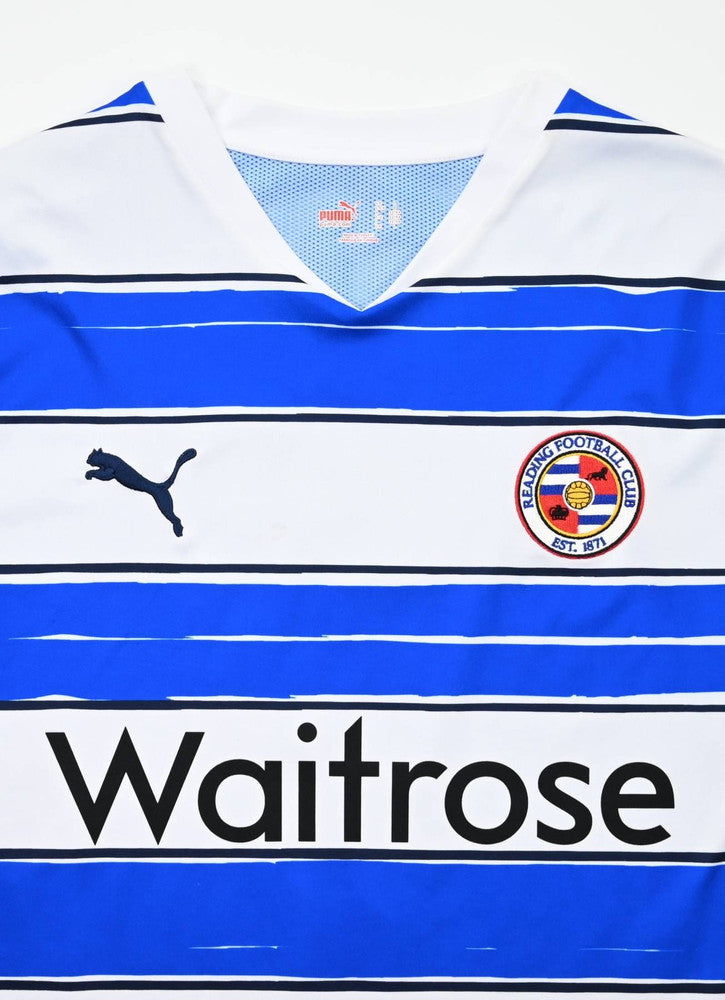 Maillot Reading FC 2010-11 Domicile Manches Longues Puma Vintage