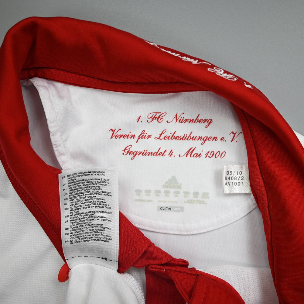 Maillot FC Nürnberg 2010-12 Adidas vintage AREVA – 3XL