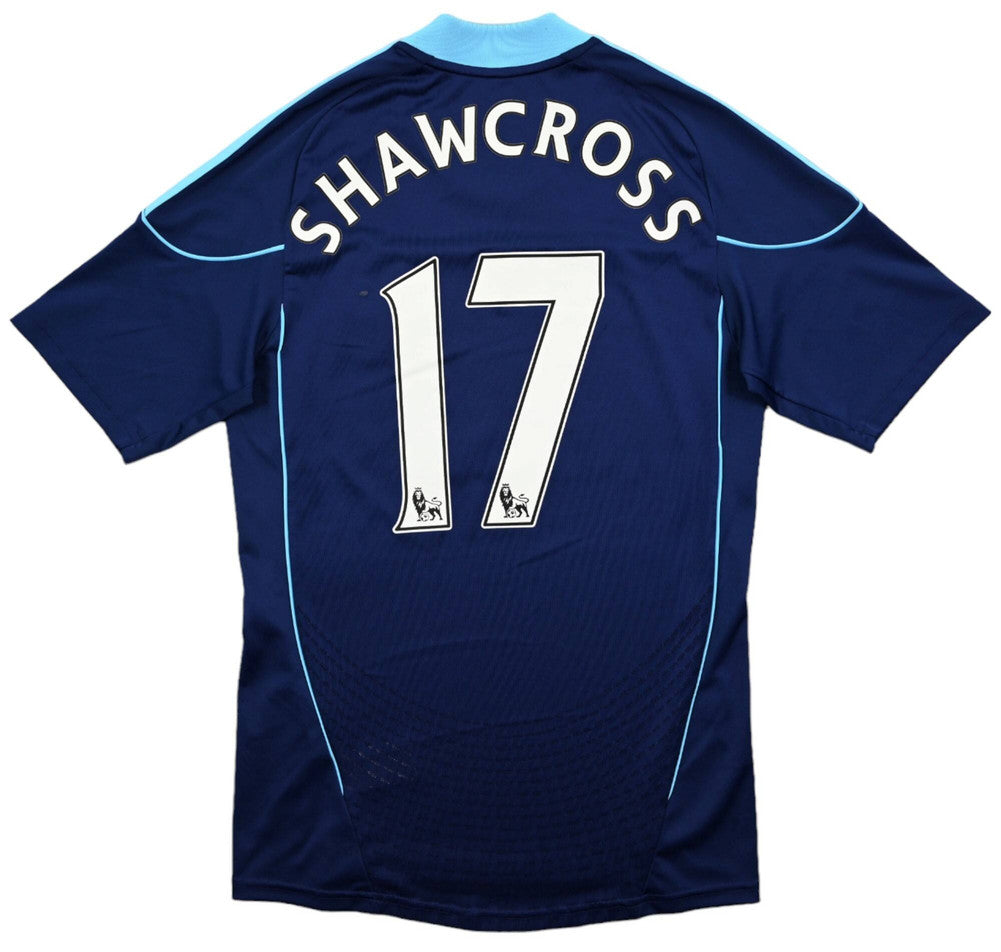 Maillot Stoke City Extérieur Adidas 2010-12 Shawcross vintage