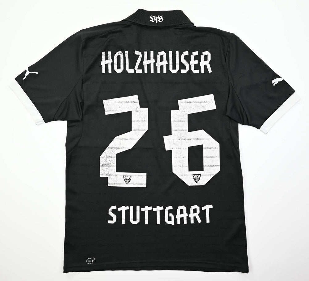 Maillot VfB Stuttgart 2012-14 Puma Holzhauser vintage taille S