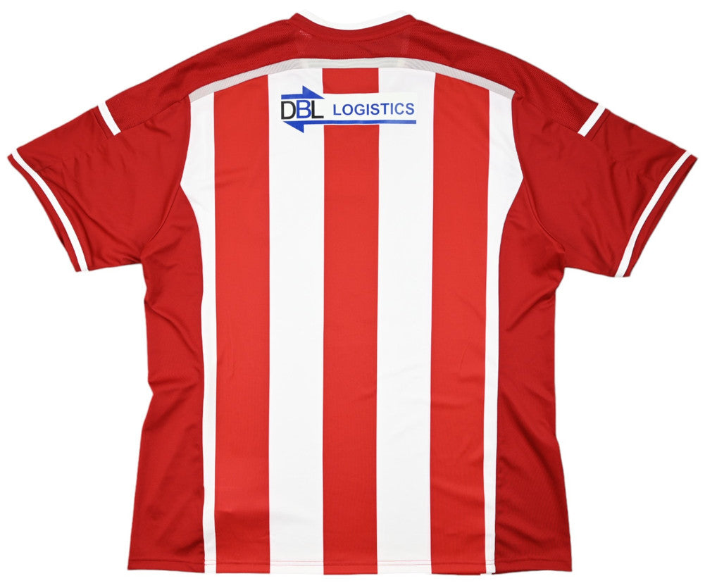 Maillot Sheffield United Domicile Adidas 2014-15 Vintage - XXL