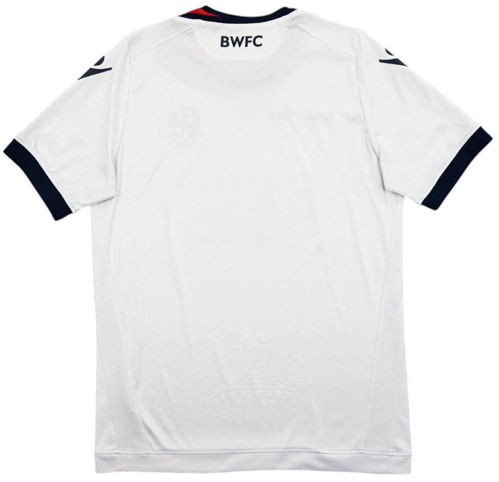 Maillot Bolton Wanderers Extérieur 2015-16 Macron ROK Mobile vintage