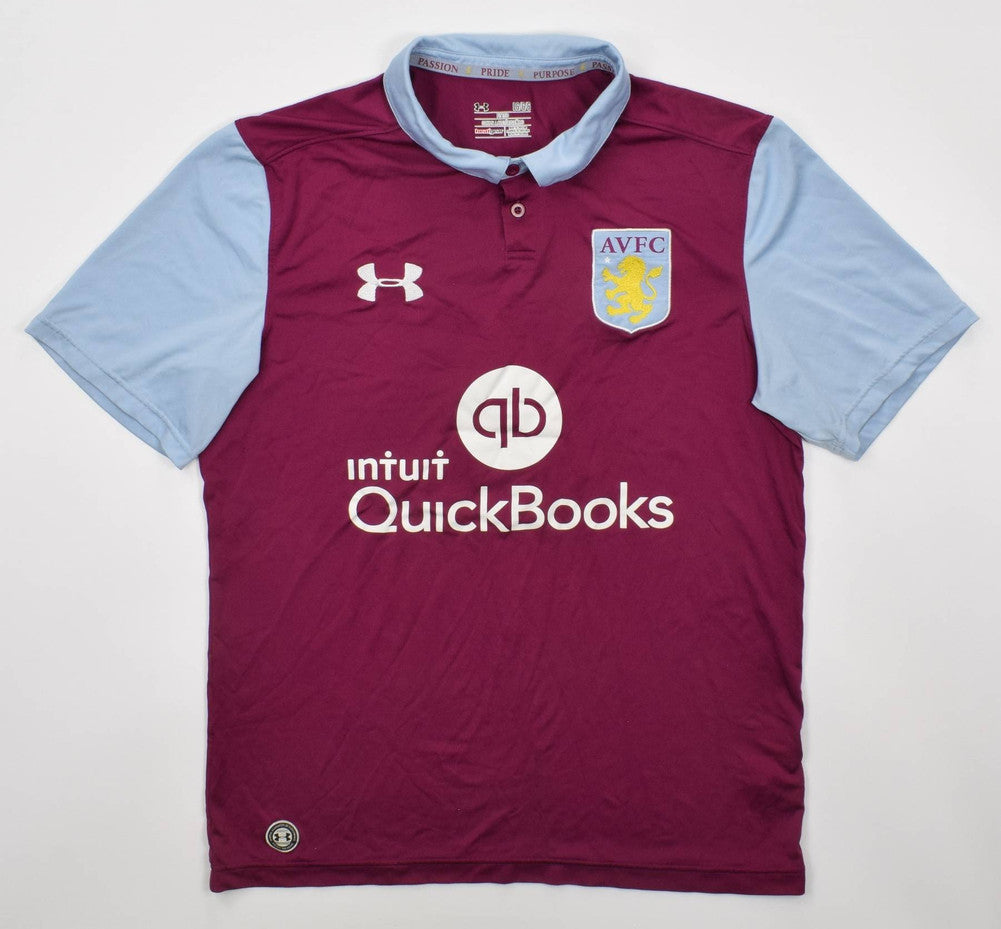 Maillot Aston Villa Domicile 2016-17 Under Armour vintage collector