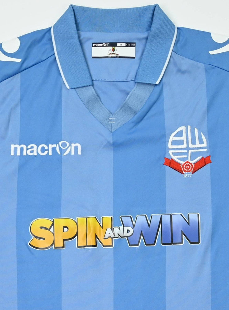 Maillot Bolton Wanderers Domicile 2016-17 Macron vintage collector