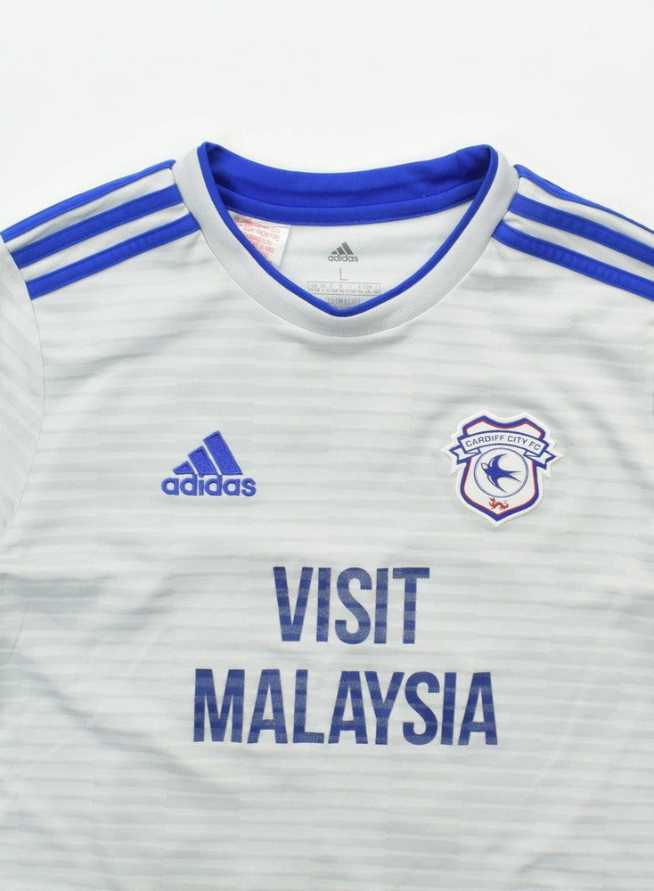 Maillot Cardiff City Extérieur Adidas 2017-18 Paterson vintage