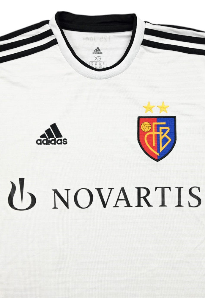 Maillot Extérieur FC Basel 2018-19 Adidas Novartis vintage XS