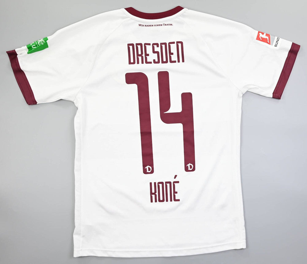 Maillot Dynamo Dresden Domicile Craft 2018-19 Koné vintage