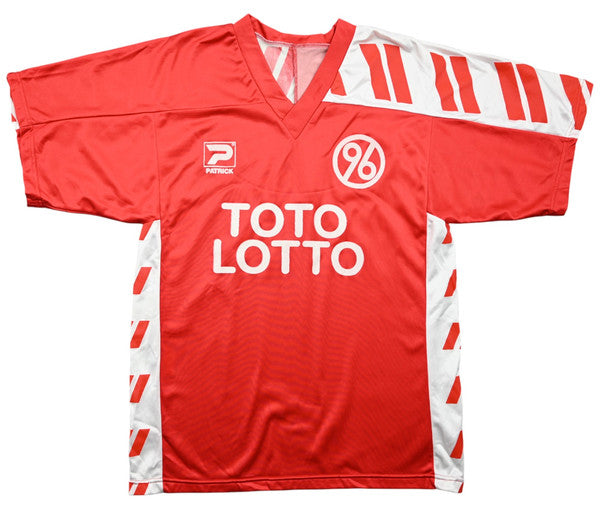 Maillot Hannover 96 Domicile Patrick 1992-93 vintage – 9/10