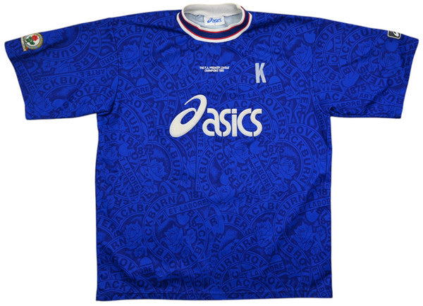 Maillot Blackburn Rovers Domicile Asics 1993-95 Vintage XL