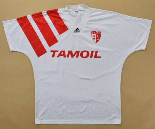 Maillot FC Sion 1993-95 Adidas Domicile Vintage TAMOIL