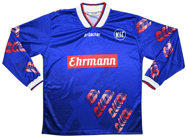 Maillot Karlsruher SC Extérieur 1994-95 Erbacher vintage L