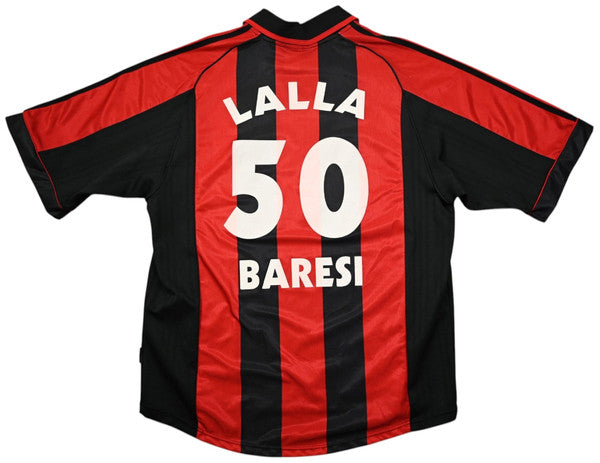 Maillot AC Milan 1998-99 Adidas Domicile OPEL Vintage XL