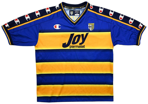Maillot Parme 2001-02 Champion Nakata vintage domicile 9/10