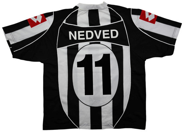 Maillot Juventus 2002-03 Lotto Nedved Domicile Vintage
