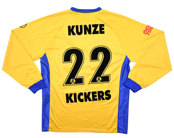 Maillot Stuttgarter Kickers 2002-03 Extérieur Uhlsport KUNZE vintage