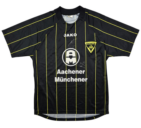 Maillot Alemannia Aachen 2004-05 Extérieur Jako vintage signé