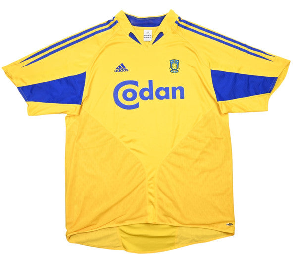 Maillot Brøndby IF Extérieur Adidas 2004-05 Vintage CODAN