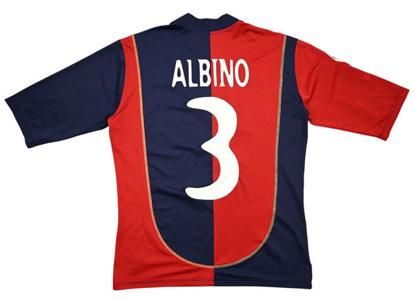 Maillot Cagliari Calcio 2004-05 Domicile A Line Vintage - Serie B