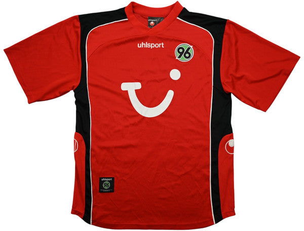 Maillot Hannover 96 Domicile 2004-05 Uhlsport Gazza vintage