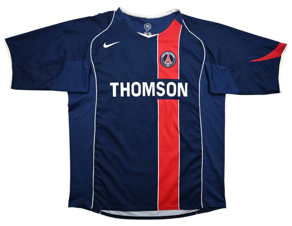 Maillot PSG Domicile Nike 2004-05 Vintage Thomson 8/10