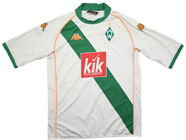Maillot Werder Bremen Domicile Kappa 2004-05 vintage WIR