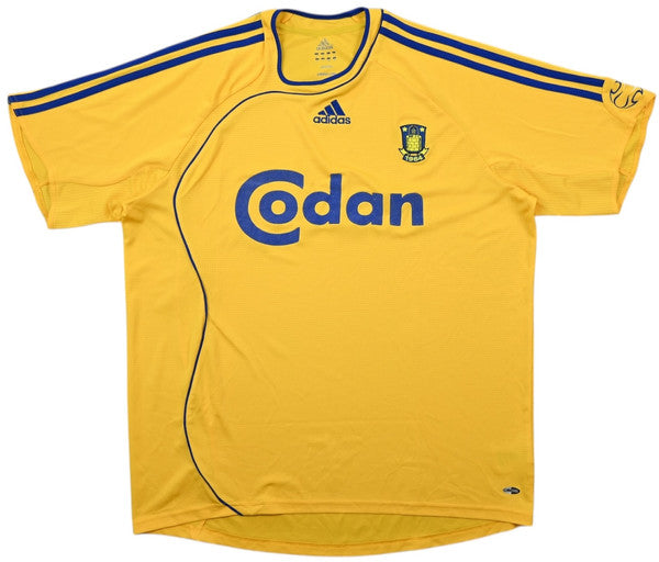 Maillot Extérieur Brøndby IF 2005-2008 Adidas Vintage