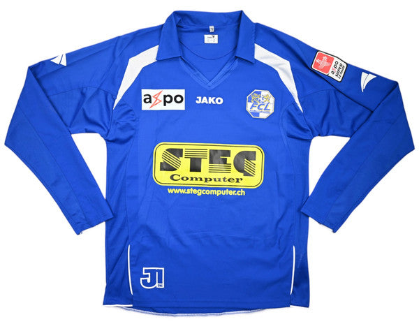Maillot FC Luzern 2006-07 Jako Match Issue Vintage PAQUITO