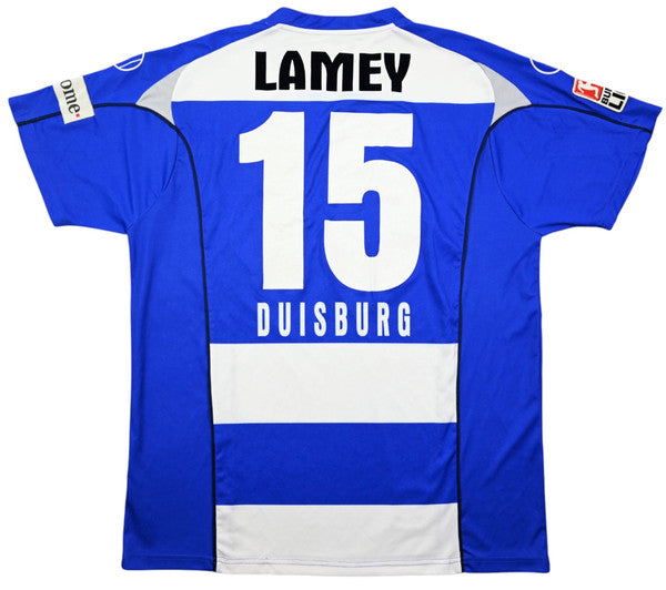 Maillot MSV Duisburg 2007-08 Domicile Uhlsport Vintage XXL