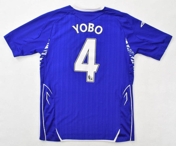Maillot Everton Domicile Umbro 2007-08 Yobo Vintage