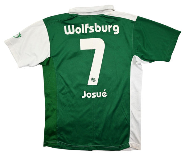 Maillot VFL Wolfsburg 2007-08 Josué Nike Domicile Vintage