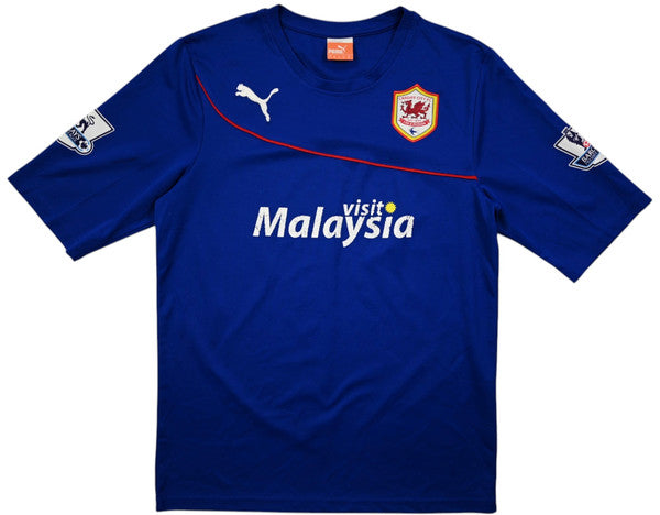 Maillot Cardiff City 2013-14 Domicile Puma Visit Malaysia vintage