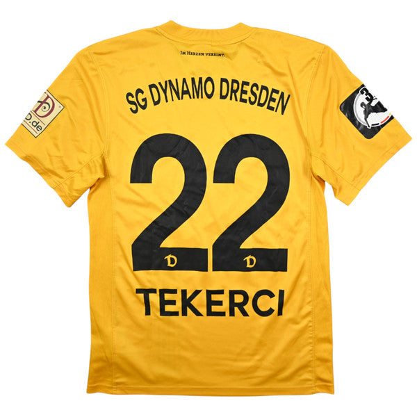 Maillot Dynamo Dresden Domicile Nike 2014-15 Tekerci vintage 9/10