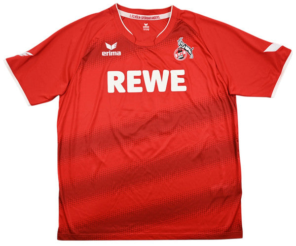 Maillot FC Köln Domicile Erima 2015-16 Qualle vintage XXL